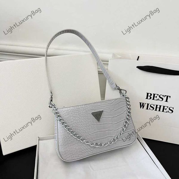 

designer brand shoulder bags fashion question mark subaxillary bag women stone grain leather luxury chain handbags classic female purses 230
