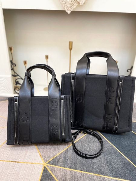 

handbags women woody bag tote shopping bag handbag leather canvas linen large beach bags classic designer woody crossbody shoulder wallet