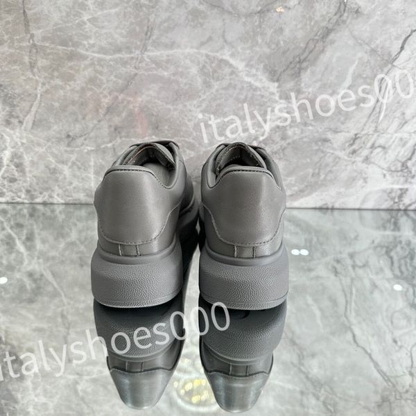 

2023 new genuine leather casual shoes platform sneakers brand design women autumn fashion sports ladies vulcanized men, Black
