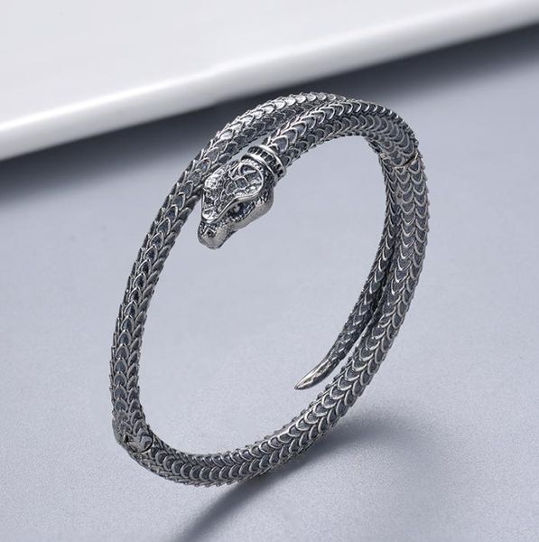 

designer bracelets mens open bracelet bangle designers luxury womens hard animal bracelet jewelry women g silver carved bracelets 2204154d11, Black