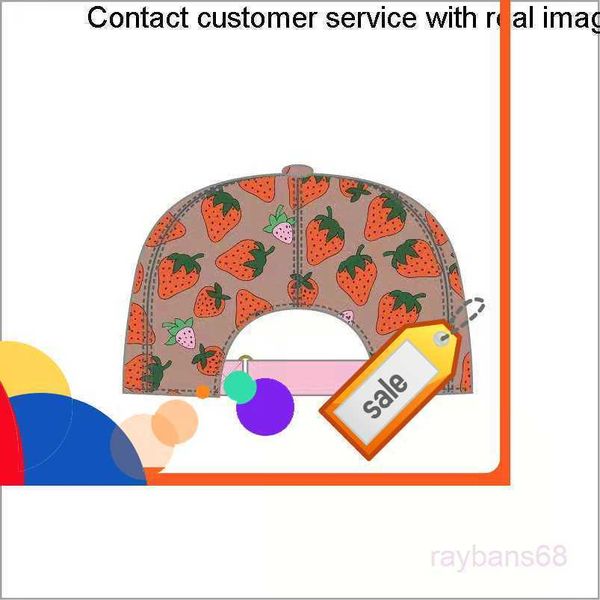 

81lity strawberry baseball caps man's cotton cactus classic letter ball summer women sun hats outdoor adjustable sna83, Blue;gray