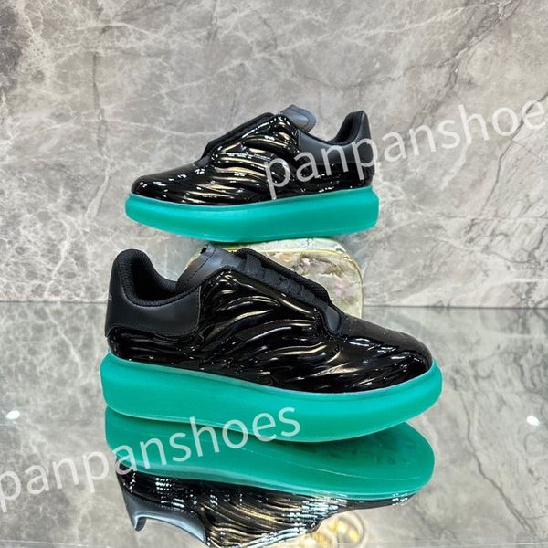 

2023 new designer sneakers casual shoe leather lace up men fashion platform white black mens womens espadrilles sports trainer