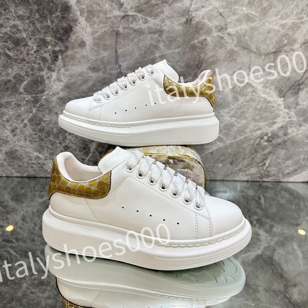 

2023 new fashion shoes white black dream sneaker womens and mens rubber sole soft calfskin leather lace-up trainers
