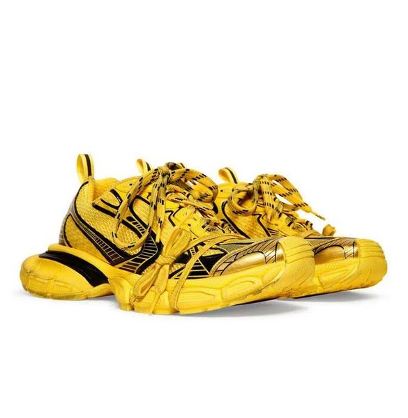 

fashion designer summer design 3xl sneakers dad shoes track 9 9.0 men women retro trainers black white yellow mesh treaded runner comfort su