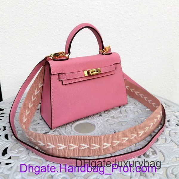 

wholesale 8a quality hrems kyllie shoulder handbags of sale leather cowhide women's bag palm pattern mini 19cm 22cm 25cm handbag with l