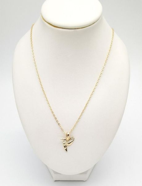 

bird chain alloy clavicle gold bone pendant short necklace08834492, Silver