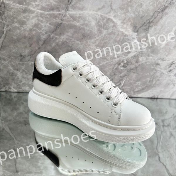 

2023 new designer sneaker shoe women casual shoes mens leather white platforms with black outdoor sneakers size 35-46