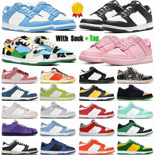 

designer sb low for mens women casual shoes panda chunky dunky triple pink ben and jerry black white grey fog apple chicago laser orange sne