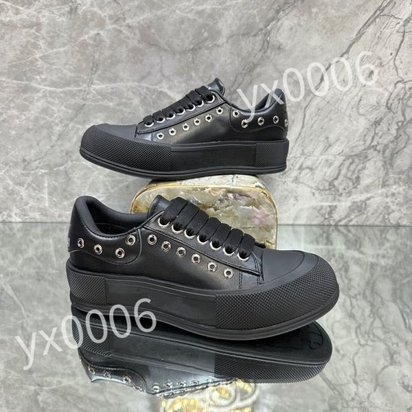 

new luxury casual shoes four season white sports women's and men's casual board shoes kinds of comfortable all cow leather, Black