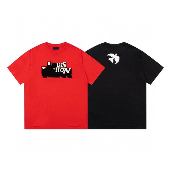 

men's plus tees & polos round neck embroidered and printed polar style summer wear with street pure cotton 1kl3tg, Black;brown