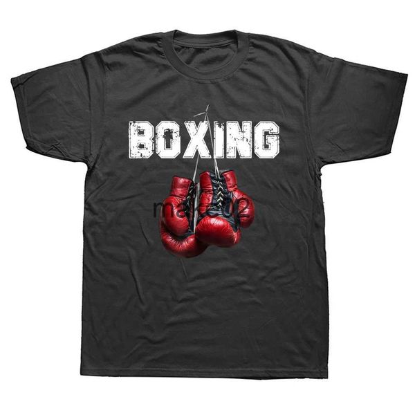 

men's plus tees polos funny i love boxing t shirts graphic cotton streetwear short sleeve birthday gifts summer style tshirt mens cloth, Black;brown