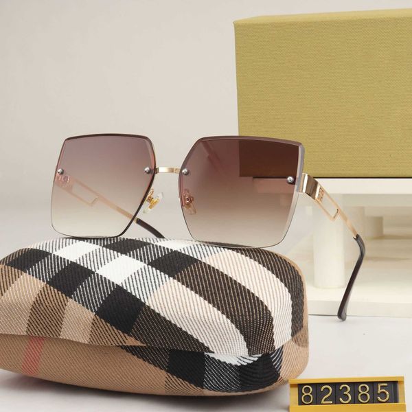 

wholesale of sunglasses new high definition fashion advanced sense frameless trimmed large frame sunglasses p58328, White;black