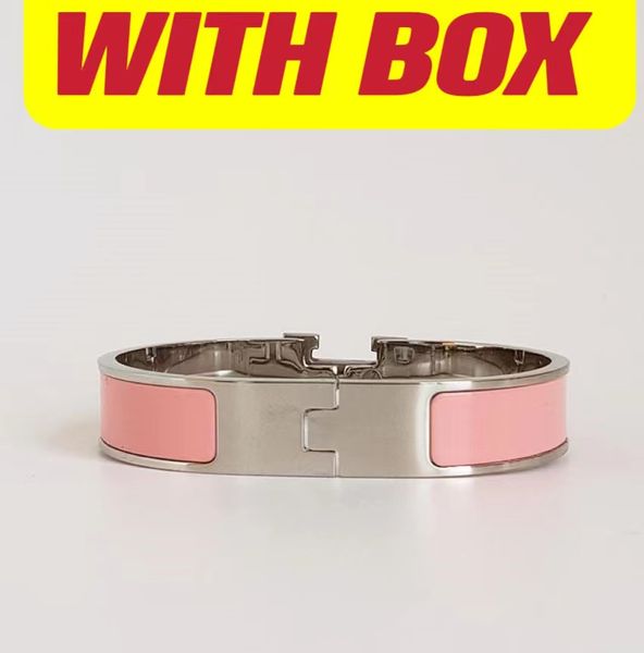 

aaa classic bangle designer bracelets luxury bracelet uality jewelry girls size 17 with box stainless steel many colors, Black