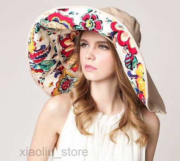 

wide brim hats 2020 fashion design flower foldable brimmed sun hat summer hats for women uv protection large brim beach sun hats outdoorsun, Blue;gray