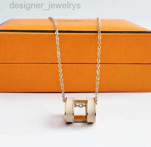 

new luxury designer design rose gold letters women's pendant necklace45cm, Silver