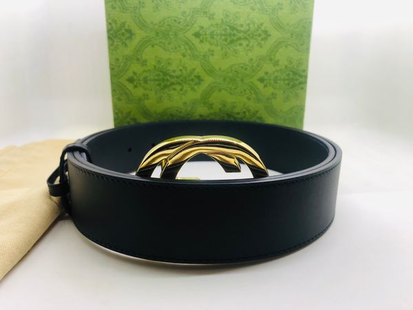 

luxury quality real cowhide belt brass stainless steel gold plated buckle 20mm 28mm 30mm 40mm designer belt for men and women with box 0010, Black;brown