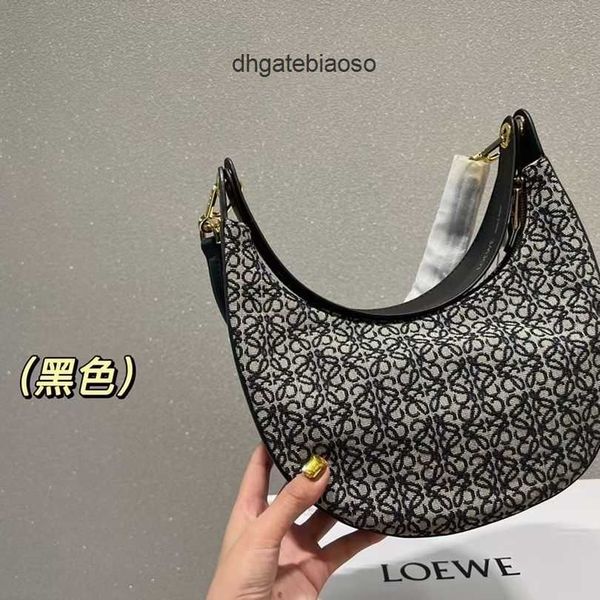 

loewbags designer bag bags 2023 french tote luna crossbody mesh underarm embroidery versatile large capacity girl casual women's ngnv