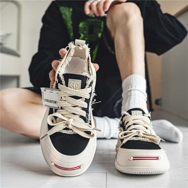 

mens retro canvas shoes breathable casual sneakers black white sports trainers