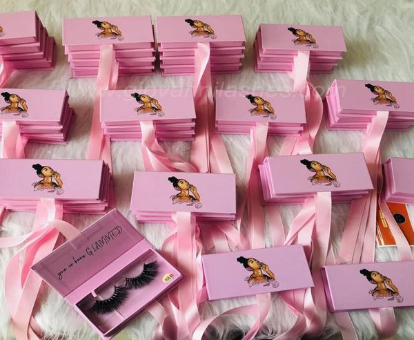 

manufacture eyelash customized packaging box 100 3d5d faux mink eyelashes 16mm 18mm 25mm lashes vendors with private label7213109