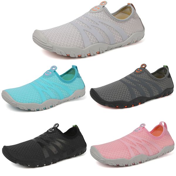 

2023 multi-colored quick drying casual shoes breathable men black gray blue pink men trainers outdoor sneakers