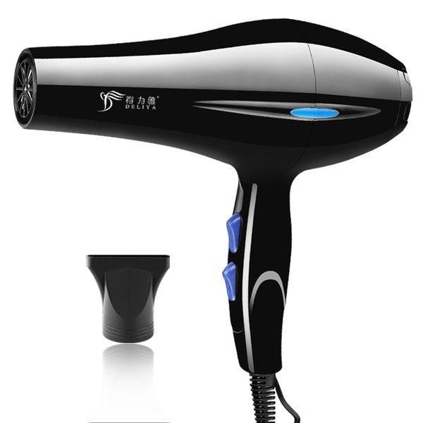 

high power hair dryer blue light professional salon blowing system powerful travel family with foldable and cold wind