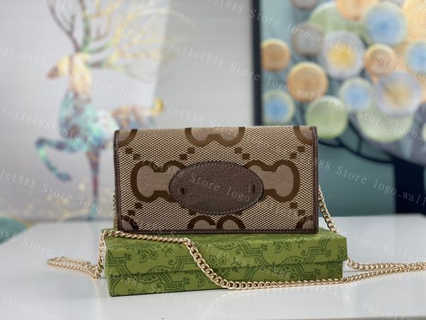 

2023 ladies fashion wallets casual designer luxury 1955 chain bag wallet coin purse key pouch credit card holder high a quality 621892, Red;black