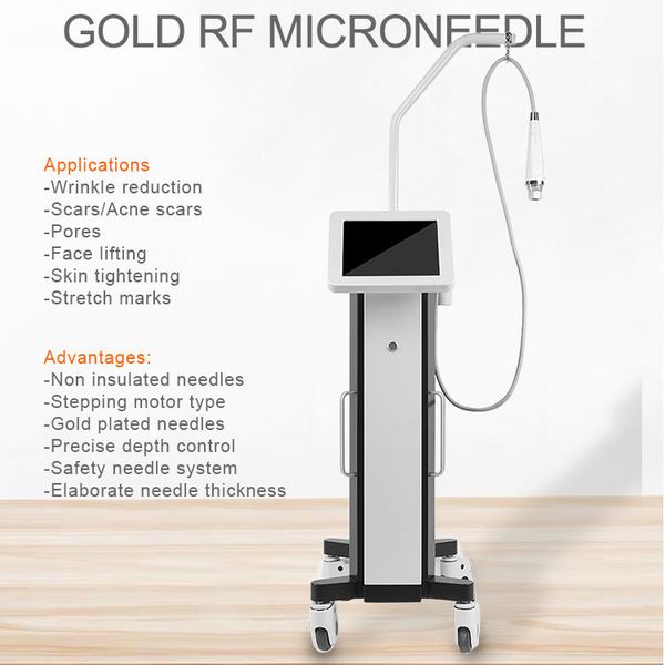 

rf wrinkle scar remover cpt microneedle radiofrequency fractional micro needling rf skin tightening machine