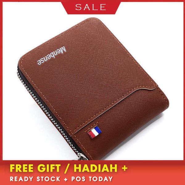 

luxury brand mini designer wallet new men's stripe large capacity zip-per bag zero short chain mans wallets genuine leather, Red;black