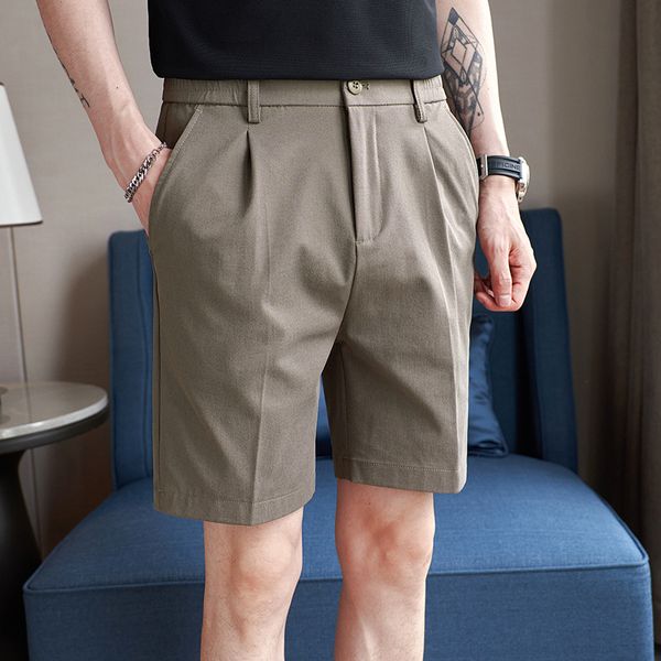 

black grey white shorts men's summer casual short pants
