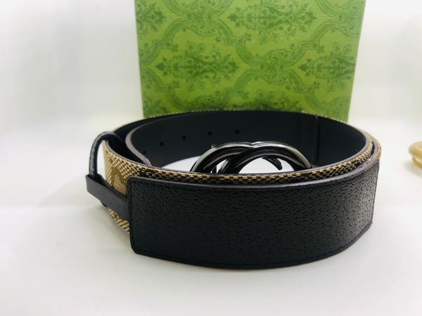 

luxury quality real cowhide belt brass stainless steel gold plated buckle 20mm 28mm 30mm 40mm designer belt for men and women with box 0017, Black;brown