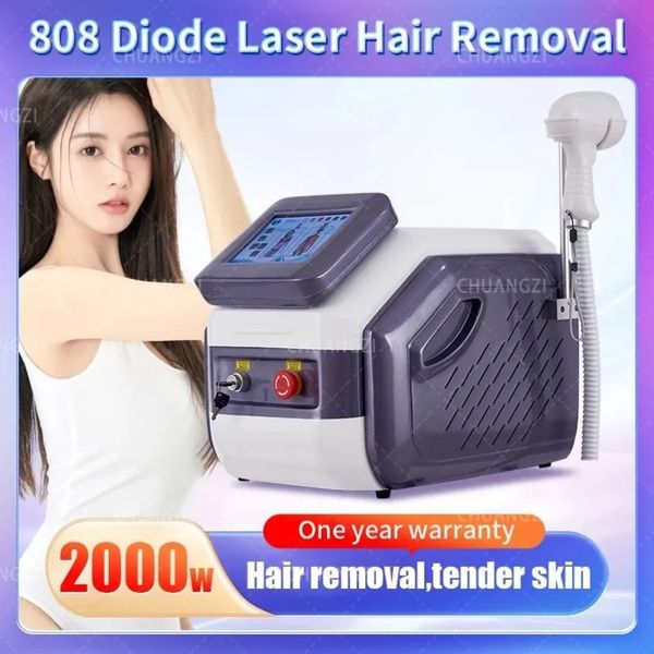 

advanced technology for hair removal new portable 1200w/2000w diode laser 755 808 1064 machine - salon & home
