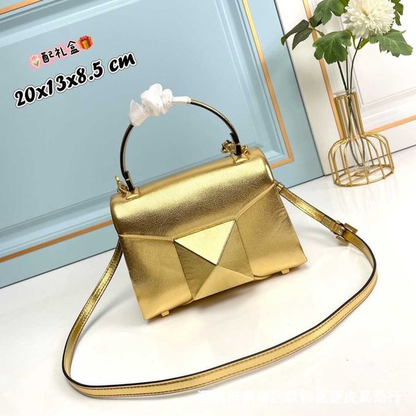 

valentiino style high purse fashion 2023 bags designer rivet leather women's bag end one lady shoulder diagonal cross mini handbag 9sfz