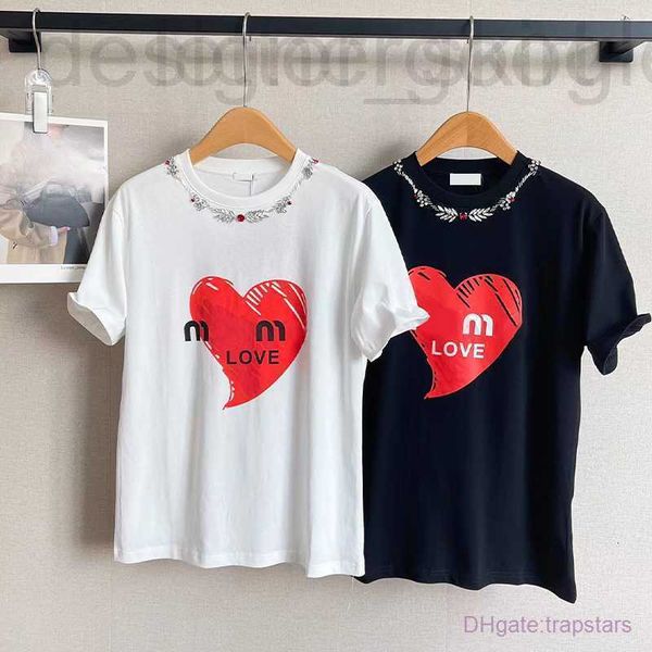 

men's t-shirts designer luxurious23ss t-shirts mens designer t shirt striped great love womens tshirt summer trend round neck short sle, White;black