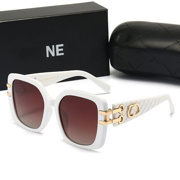 

designer sunglasses for women fashion polarized sunglasses mens personality uv resistant men goggle retro square glasses with original box c, White;black