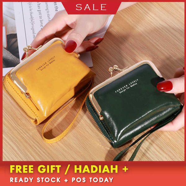 

luxury brand mini genuine leather designer wallet for women 2023 new wallet women's wrist strap short zero large capacity coin clip bag, Red;black