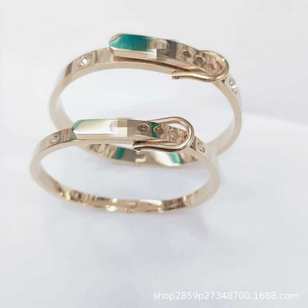 

original designer titanium steel carti bracelet is fashionable simple and adjustable the stainless straight with logo, Black