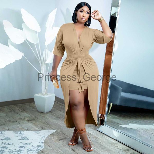 

casual dresses perl plus size deep vneck dress for women 2022 casual outfit lady clothing vestidos de mujer elegantes para fiesta javascript, Black;gray