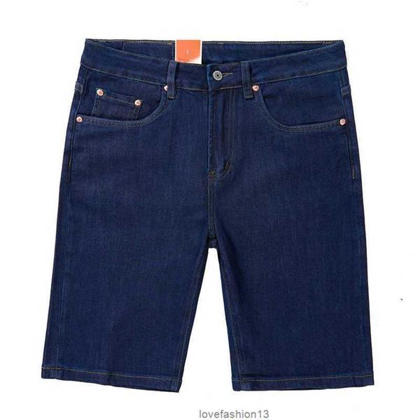 

summer new levics 501 men's denim shorts thin casual pants straight stretch fashion, Blue