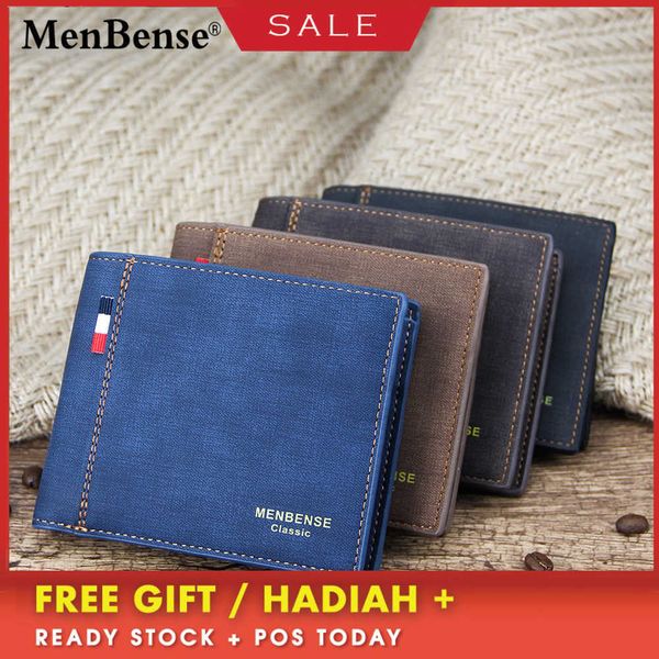 

luxury brand mini designer wallet new matte men's short large capacity fashion three fold bag straight mans wallets genuine leather, Red;black