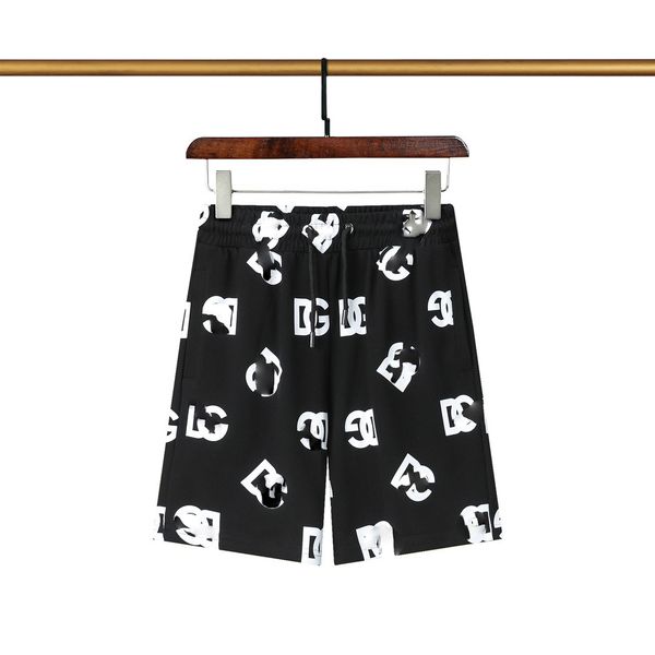 

mens designer summer shorts pants fashion printed drawstring shorts relaxed homme luxury sweatpants #1002, White;black