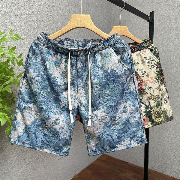 

designer men shorts summer swim short knee length hip hop high street sports training beach pants mens elastic waist, White;black