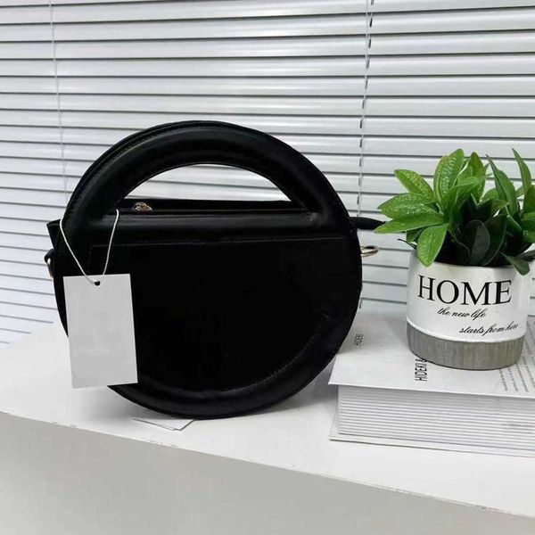 

telfars bags designer telfars bag shoulder handbag stylish new women's leather handheld classic monochrome round portable crossbody bag