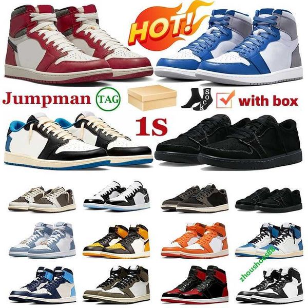

1 jumpman basketball shoes 1s black phantom reverse mocha starfish bred patent lost found gorge green womens mens trainers outdoor sports sn