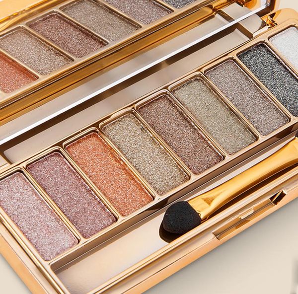 

professional eyeshadow maquillage 9 colors diamond bright makeup eyeshadow naked smoky palette makeup dhl 5727058