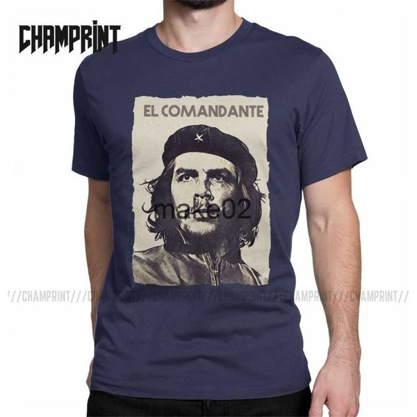 

men's plus tees polos men's tshirts che guevara funny 100 cotton tee shirt short sleeve revolution revolutionary cuba cuban t shir, Black;brown