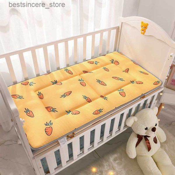 

baby bedding set 120 65 crib pad baby bed sleepping mat cot mattress protector cotton newborn cradle carrycot bed set 140 70 l230522