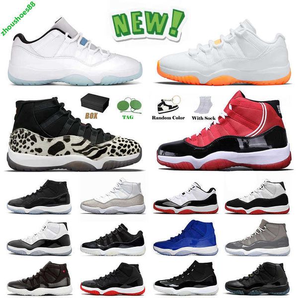 

box with arrival new animal instinct 11 11s jumpman basketball shoes for mens citrus low legend blue concord high cool grey space jam unc me