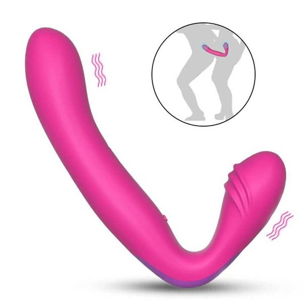 

double vibrating rod massager for female device couples and products