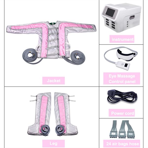 

3 in 1 pressotherapy electro lymphatic drainage machine