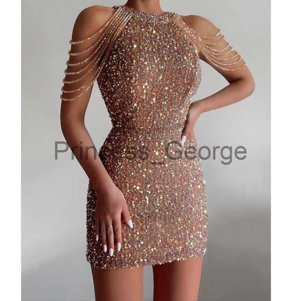 

casual dresses moonbiffy off shoulder women gold sequin short dresses for party bodycon dress ladies shimmer glitter evening dress x0625, Black;gray